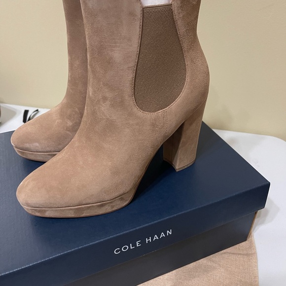 Cole Haan Remi Chelsea Booties. Size 6.5. Never Been Worn. - Picture 2 of 4
